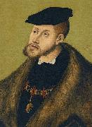 Lucas Cranach Portrait of Emperor Charles V oil painting reproduction